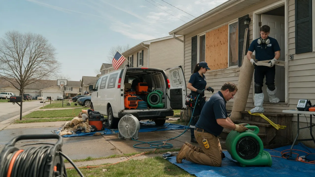 Water Damage Restoration in Woodbury, PA near me